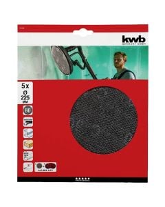 Sandpaper for wall sander, KWB, 225 mm, g 80