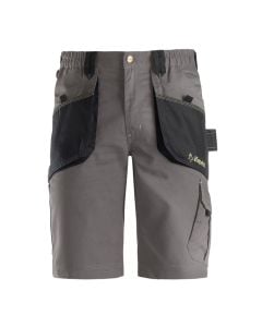 Short work pants, Kapriol, Slick, size M, 220 g/m2, gray color