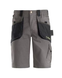 Short work pants, Kapriol, Slick, size L, 220 g/m2, gray color