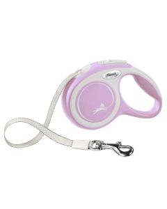 Rope for dogs, Flexi, Comfort, XS, 3m, 12 kg, pink color