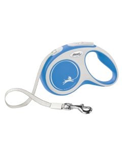 Rope for dogs, Flexi, Comfort, S, 5m, 15 kg, blue color