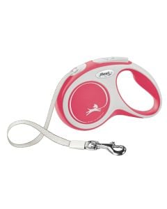 Rope for dogs, Flexi, Comfort, S, 5m, 15 kg, red color