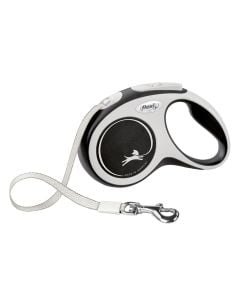 Rope for dogs, Flexi, Comfort, S, 5m, 15 kg, black color