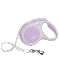Rope for dogs, Flexi, Comfort, M, 5m, 25 kg, pink color