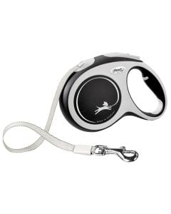 Dog lead, Flexi, Comfort, L, 5m, 50 kg, black color