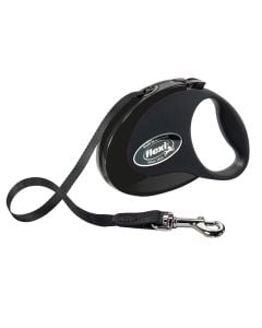 Rope for dogs, Flex, Style, S, 3m, 15 kg, black color