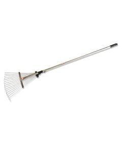 Gardening comb, Big, adjustable, 20-39 x 130 cm, 15 teeth, metal