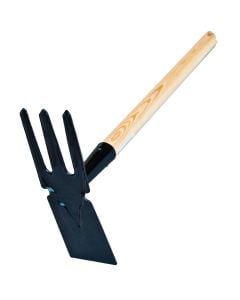 Flower planter, Big, 6 x 40 cm, metal head, wooden handle