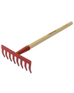 Short comb, Big, 20 x 66 cm, metal head, wooden handle