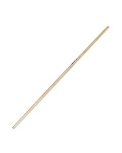 Wooden broom handle, Big, 130 cm, Φ22-24 mm, with thread
