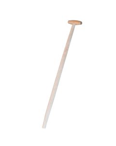 Wooden handle for shovels, 100 cm, Φ36 mm, T shape