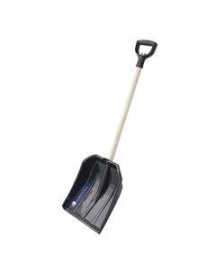 Shovel, Big, 30 x 120 cm, plastic head, wooden handle, T shape