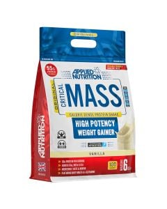 Weight gain supplement, Applied Nutrition, 6 kg, 23% protein, 382 kcal/100 g, vanilla