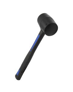 Rubber mallet, Labor, 300 g, fiber glass tail