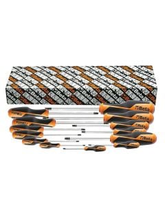 Professional screwdriver set, Beta, 1267 TX/S13-13, T5, T6, T7, T8, T9, T10, T15, T20, T25, T27, T30, T40, T45, Cr-V