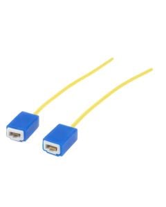 Portallampa H1/H3 Porcelan Am-01142 2Cp