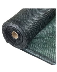 Shade net, Frangisole 90, 4x100 m, 79g/m2, high density, 90% protection, green color