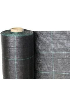 Ground cover net, Agritela, 1.05x100 m, 100g/m2, high density, 100% protection, black color