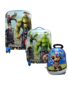 Travel suitcase set for children, Marvel