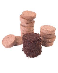Coconut base for plant cages, Videx, Ø 36mm, 16 pieces