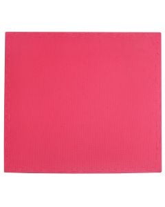 Rubber mat for aerobics and fitness, Amila, Tatami, 2 cm, red and black