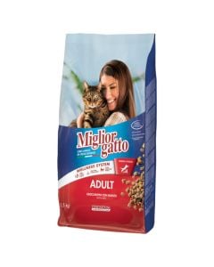 Cat food, Miglior Gatto, 1.5kg, with beef