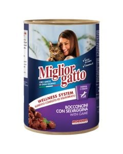 Cat food, Miglior Gatto, 405gr, with meat