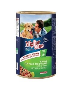 Dog food, Miglior Cane, 1250gr, with rice, chicken and vegetables