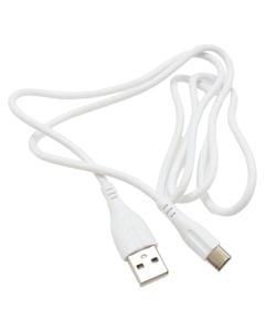 Charging plug, PZX, V142S, USB-Type-C, 2.1 A, 100 cm, white