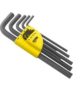 Set of hexagonal keys, Stanley, 9 pcs