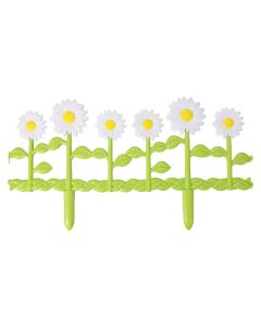 Fence with flower design, Flower, polypropylene, 62XH23cm