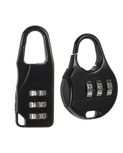 Set dryn per valixhe udhetimi, Explorer, 15x150x100 mm, zink, ngjyra e zeze
Lock set for travel suitcase, Explorer, 15x150x100 mm, zinc, black color