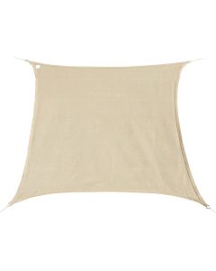 Shade sail, Ambiance, 3x3 m, 160 g/m², polyester, beige