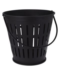Deep brazier, Ambiance, Ø38.5cm x H38, metal body, black color.