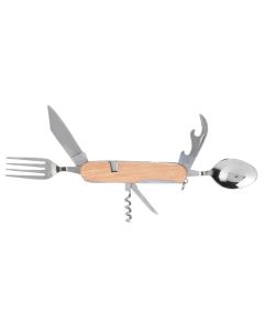 Multifunctional utensil, steel, 8 functions