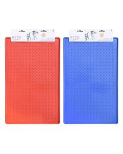 Pet food mat, Pets Collection, 30x48cm, mixed colors