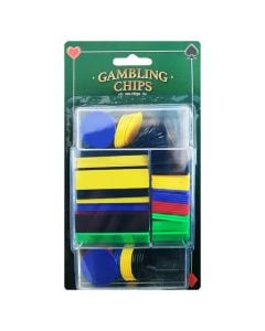 Poker chips, Gambling Chips, 100pc, mixed
