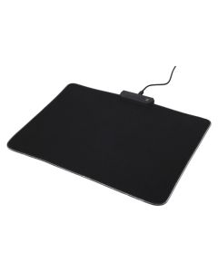 Mouse pad, 35x25cm, polyester, black color
