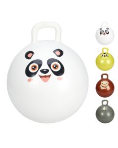 Ball for children, Skip Ball, 55cm, polyvinyl material, mixed colors