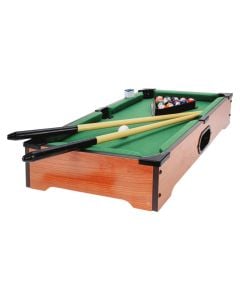 Billiard table game, 48.5x30x10 cm, MDF material