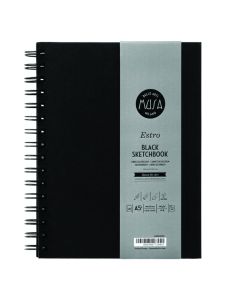 Drawing notebook, Musa, A5+, 40 pages, 14.8x21cm, 160g