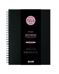 Drawing notebook, Musa, A4, 100 pages,  21x30cm, 105g