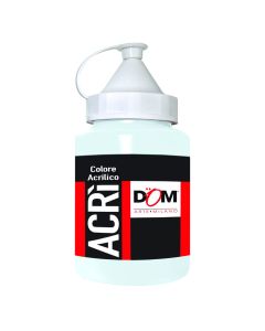 Acrylic paint, Dom, 250ml, Bianco di Titanio