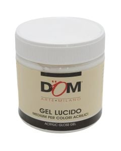Medium for acrylic paint, Dom, 250ml, liquid gel with glitter