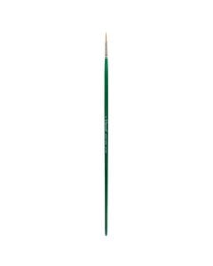 Painting brush, Dom, n.4, with synthetic fiber, round tip