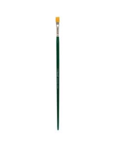 Painting brush, Dom, n.10, with synthetic thread, flat tip