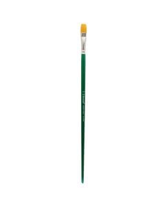 Painting brush, Dom, n.12, with synthetic thread, flat tip