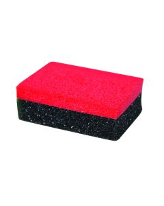 Sponge, Dom, 7.5cm, black and red