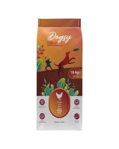 Dog food, Dogsy, 18 kg, with chicken and rice