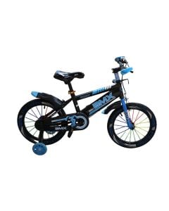 Children's bicycle, BMX, 12", black with blue color